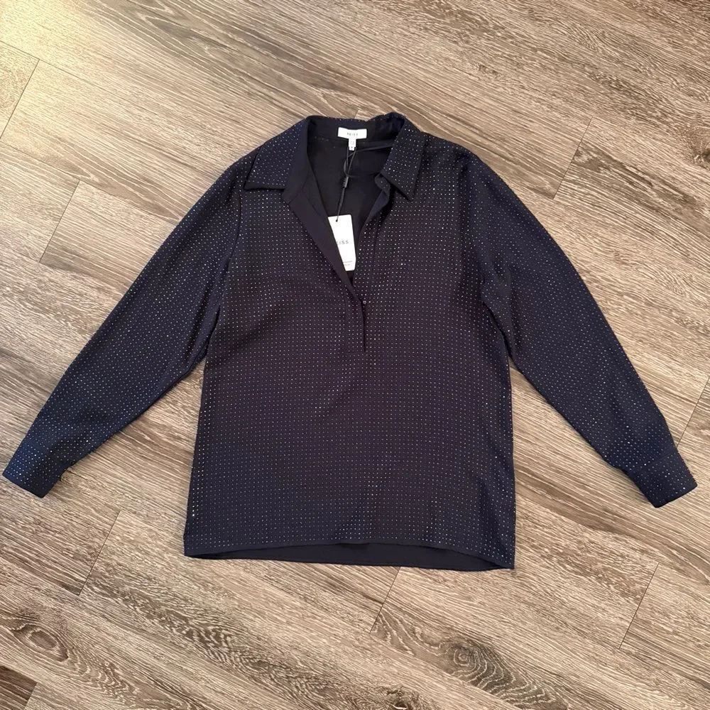 Reiss Matilda Embellished Shirt New
